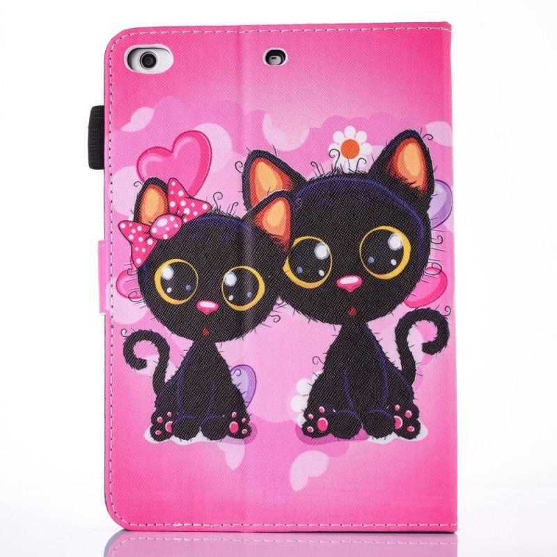 Cover Folio-hoesje iPad (9.7") Telefoonhoesje Katten Verliefd