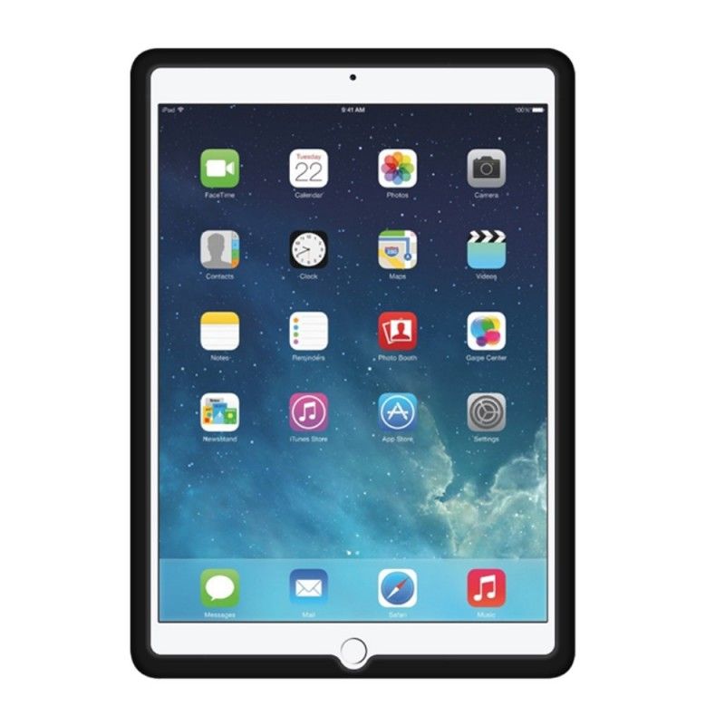 Hoesje iPad (9.7") Oranje Magenta Zachte Siliconen