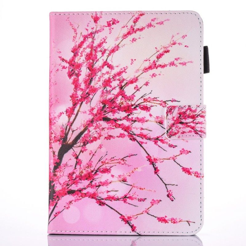 Leren Hoesje iPad (9.7") Telefoonhoesje Bloeiende Boom