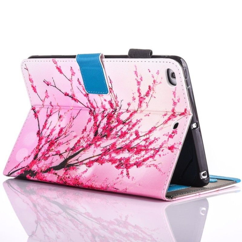 Leren Hoesje iPad (9.7") Telefoonhoesje Bloeiende Boom