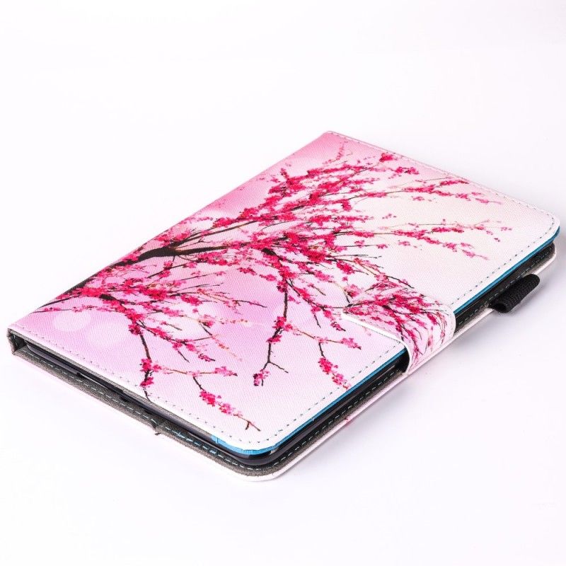 Leren Hoesje iPad (9.7") Telefoonhoesje Bloeiende Boom