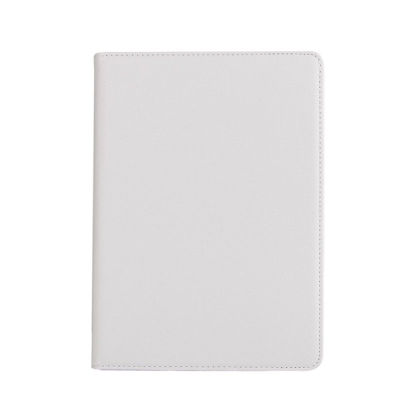 Leren Hoesje iPad (9.7") Wit Zwart 360 ° Draaibaar