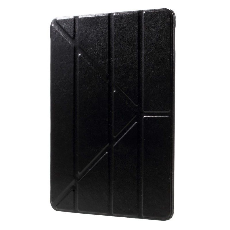 Smart Case iPad (9.7") Wit Zwart Origami Kunstleer