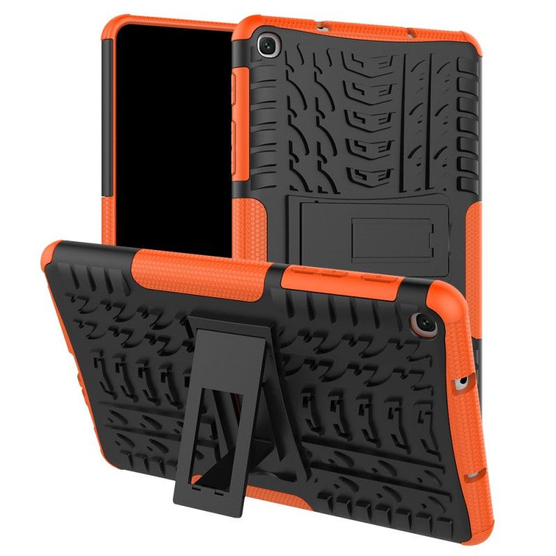 Case Hoesje Samsung Galaxy Tab A 8" (2019) Wit Zwart Telefoonhoesje Ultrabestendig