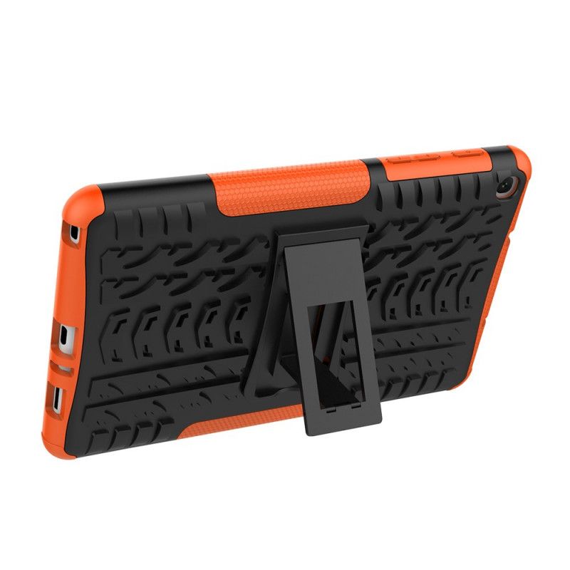Case Hoesje Samsung Galaxy Tab A 8" (2019) Wit Zwart Telefoonhoesje Ultrabestendig