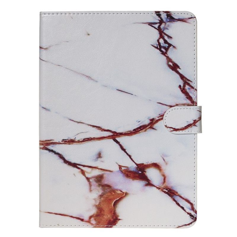 Cover Folio-hoesje Samsung Galaxy Tab A 8" (2019) Telefoonhoesje Wit Marmer