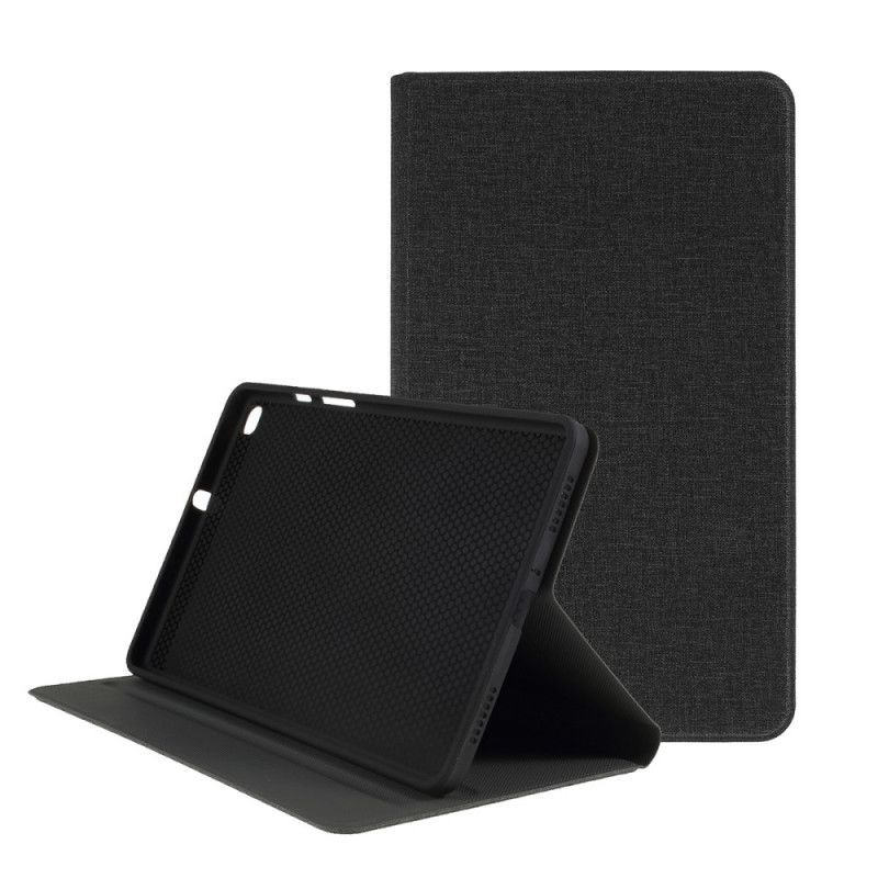 Cover Samsung Galaxy Tab A 8" (2019) Grijs Zwart Vlekbestendig Kunstleer