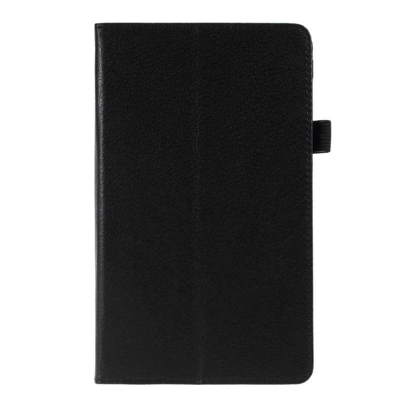 Cover Samsung Galaxy Tab A 8" (2019) Wit Zwart Enkele Regels