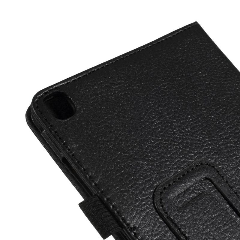 Cover Samsung Galaxy Tab A 8" (2019) Wit Zwart Enkele Regels