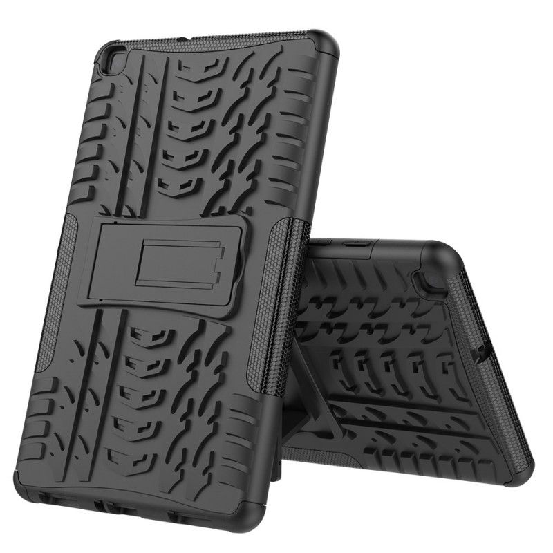Hoesje Samsung Galaxy Tab A 8" (2019) Wit Zwart Ultrabestendig