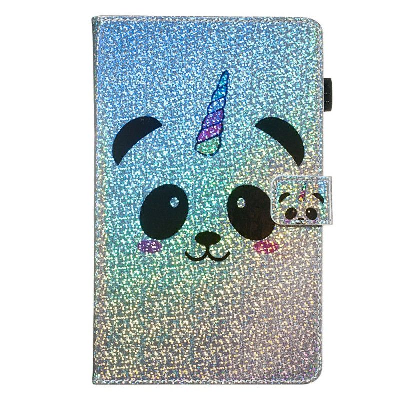 Leren Hoesje Samsung Galaxy Tab A 8" (2019) Glitter Panda