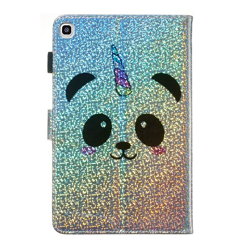 Leren Hoesje Samsung Galaxy Tab A 8" (2019) Glitter Panda
