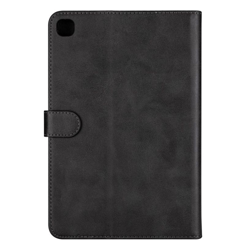 Leren Hoesje Samsung Galaxy Tab A 8" (2019) Rood Zwart Ritssluiting