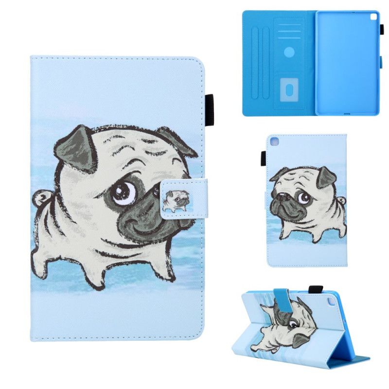 Leren Hoesje Samsung Galaxy Tab A 8" (2019) Verlegen Hond
