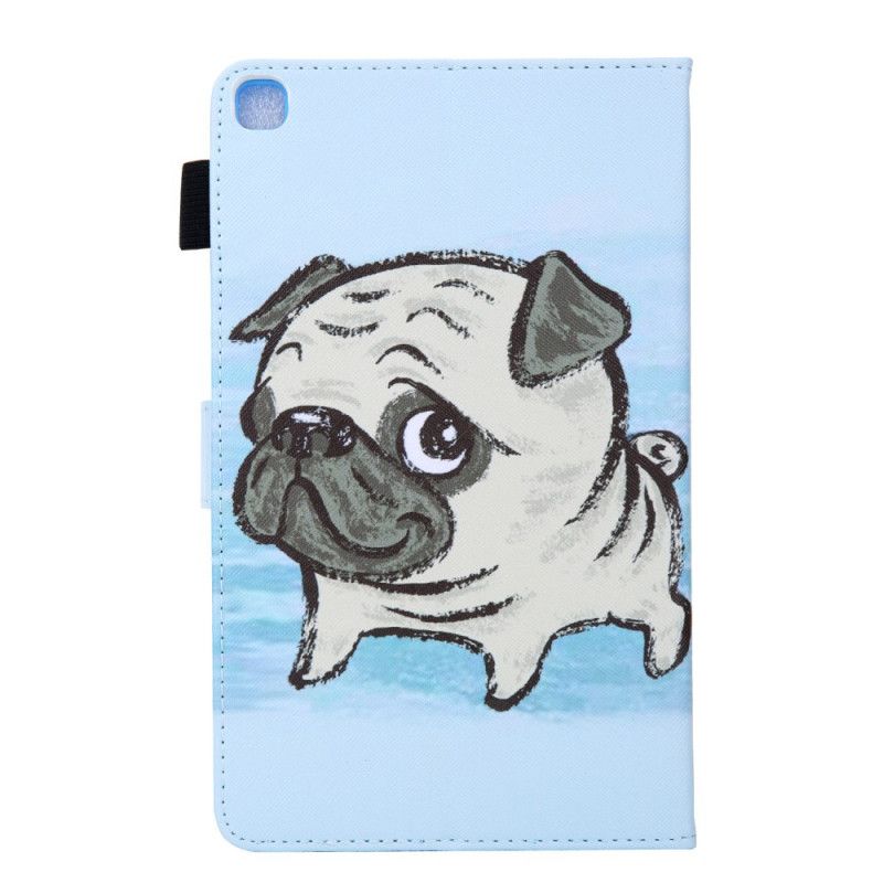 Leren Hoesje Samsung Galaxy Tab A 8" (2019) Verlegen Hond