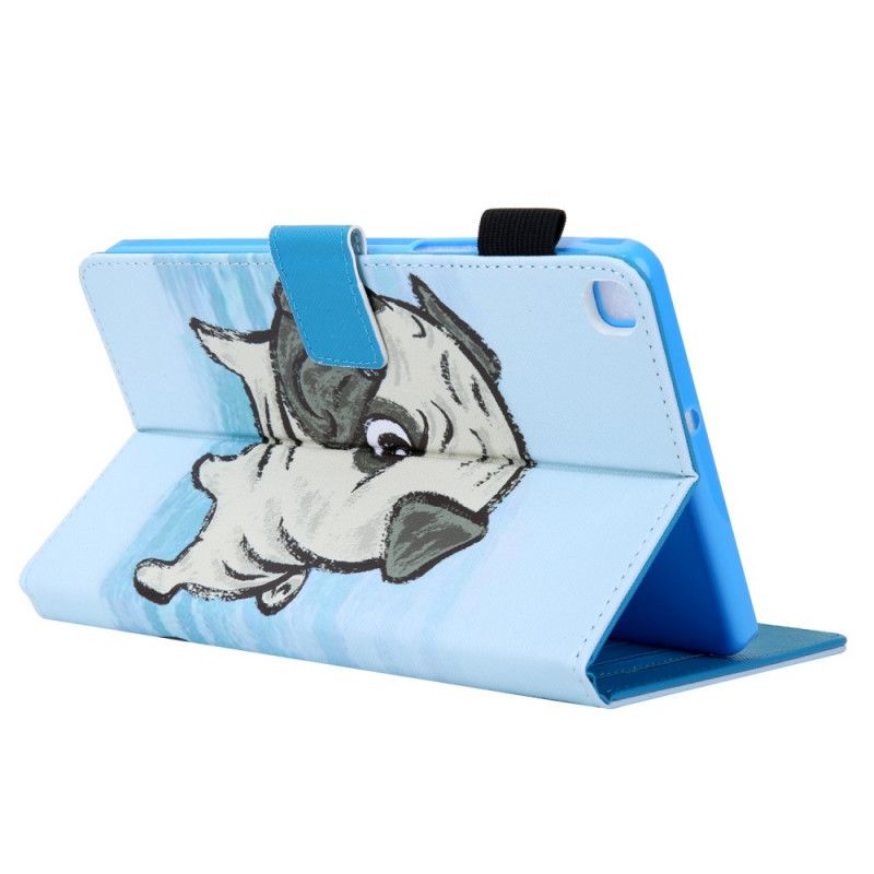 Leren Hoesje Samsung Galaxy Tab A 8" (2019) Verlegen Hond