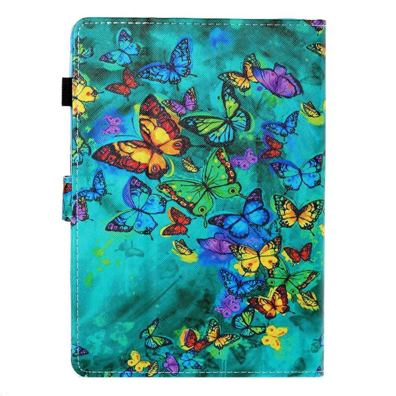 Leren Hoesje Samsung Galaxy Tab A 8" (2019) Vlucht Van Vlinders