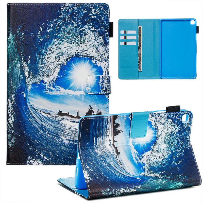 Leren Hoesje Samsung Galaxy Tab A 8" (2019) Watergolf