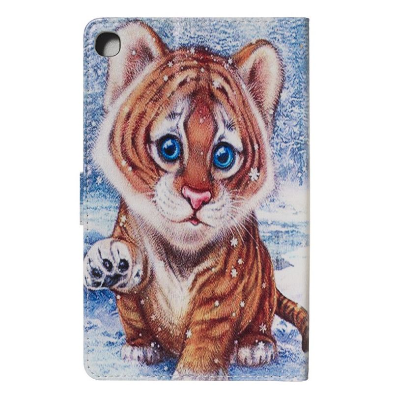 Leren Hoesje voor Samsung Galaxy Tab A 8" (2019) Babytijger