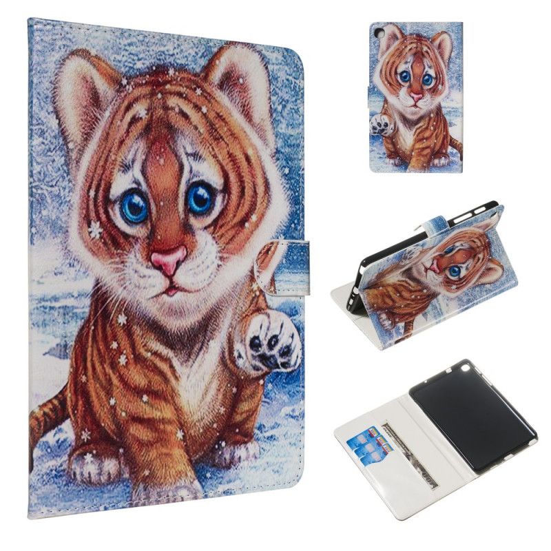 Leren Hoesje voor Samsung Galaxy Tab A 8" (2019) Babytijger