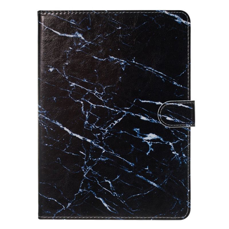 Leren Hoesje voor Samsung Galaxy Tab A 8" (2019) Zwart Marmer