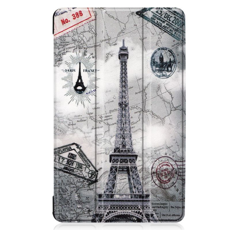 Smart Case Samsung Galaxy Tab A 8" (2019) Retro Eiffeltoren