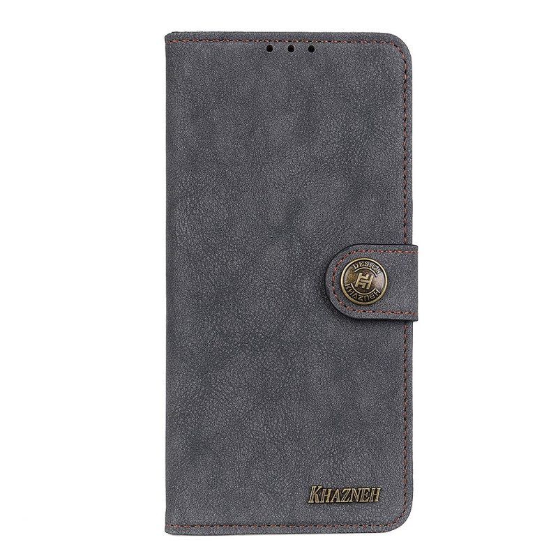 Flip Case voor Google Pixel 6A Khazneh Retro Split Kunstleer