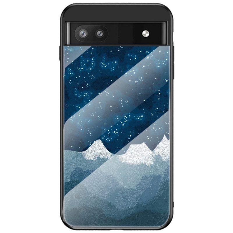 Hoesje voor Google Pixel 6A Patroon Van Gehard Glas