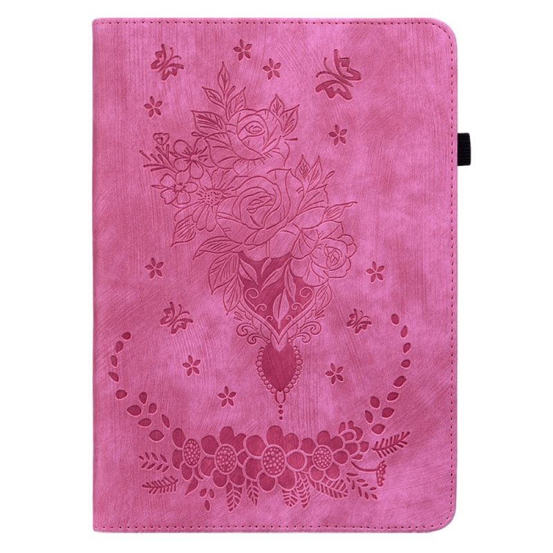 Cover Xiaomi Pad 6 Pro Roze Leerlook Bescherming Hoesje