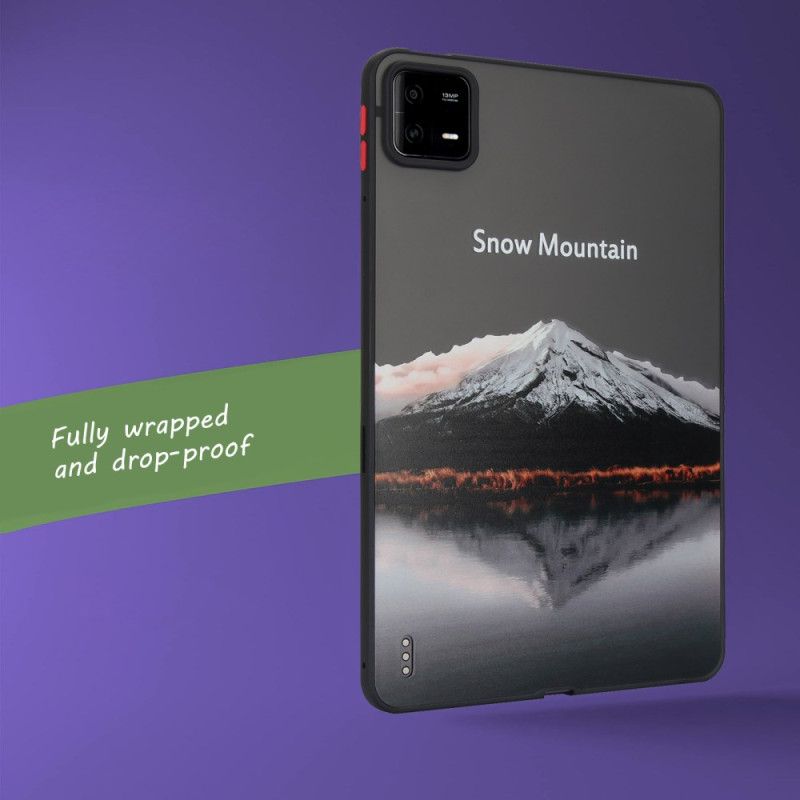 Hoesje Xiaomi Pad 6 Pro Besneeuwde Berg
