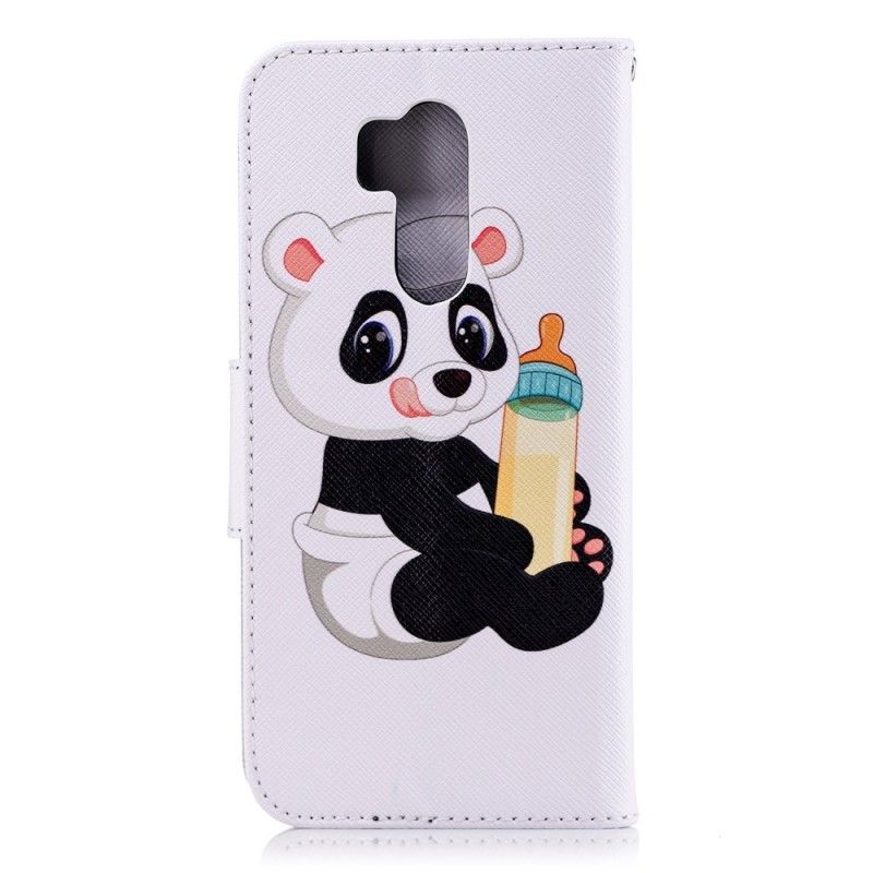 Bescherming Hoesje LG G7 ThinQ Telefoonhoesje Babypanda