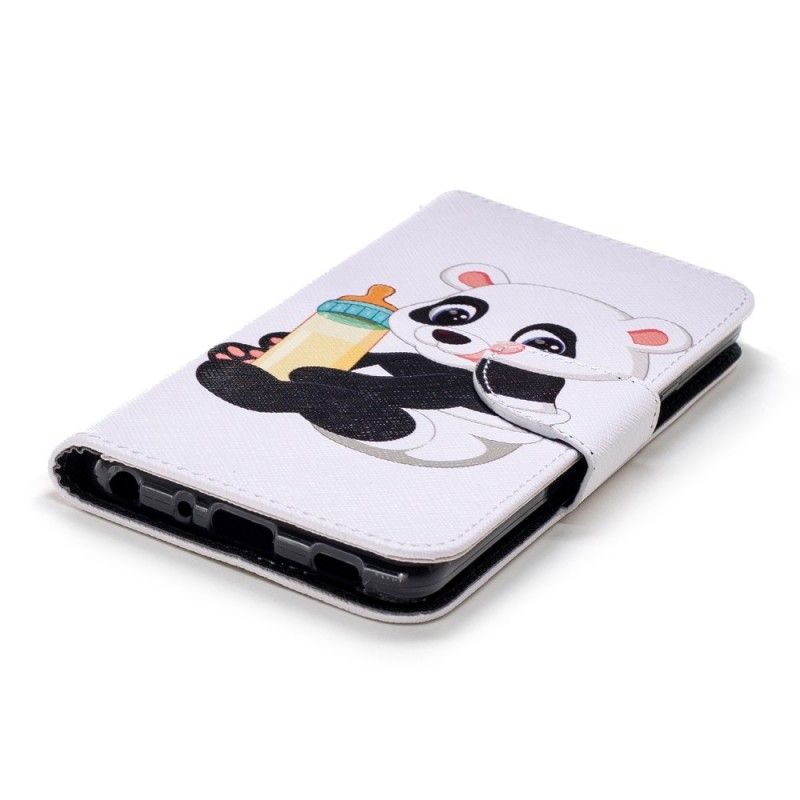 Bescherming Hoesje LG G7 ThinQ Telefoonhoesje Babypanda