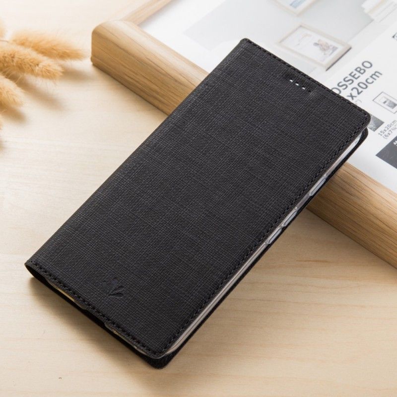 Folio-hoesje LG G7 ThinQ Grijs Zwart Structuur