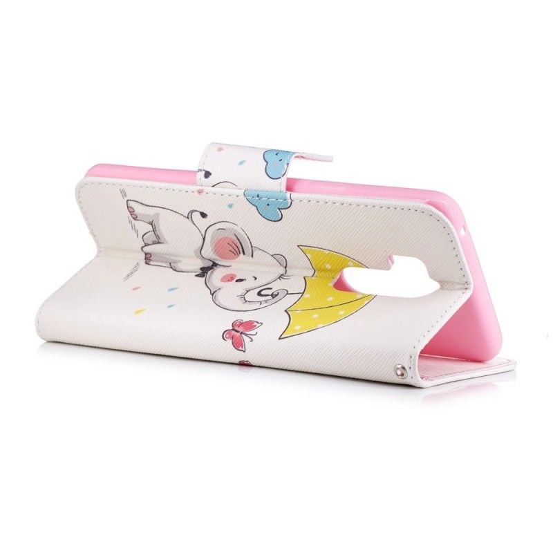Leren Hoesje voor LG G7 ThinQ Babyolifant