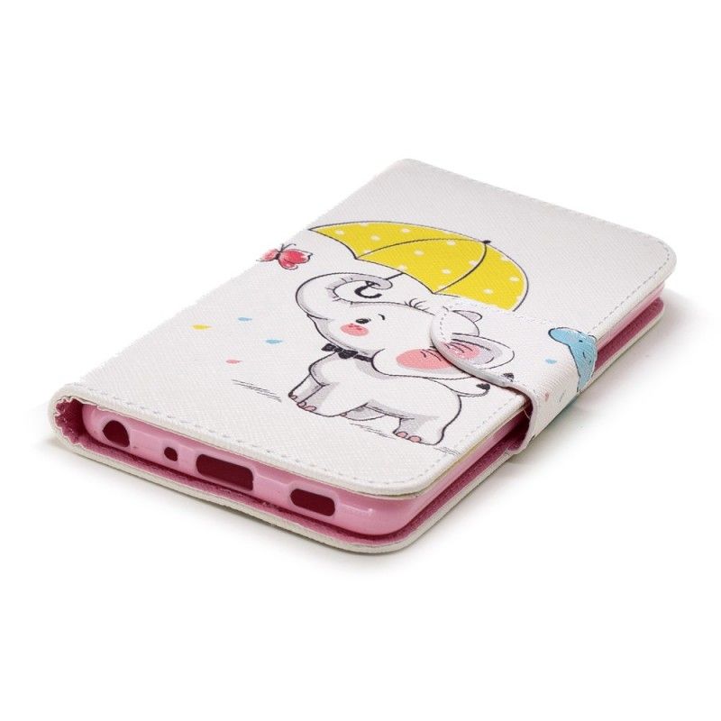 Leren Hoesje voor LG G7 ThinQ Babyolifant
