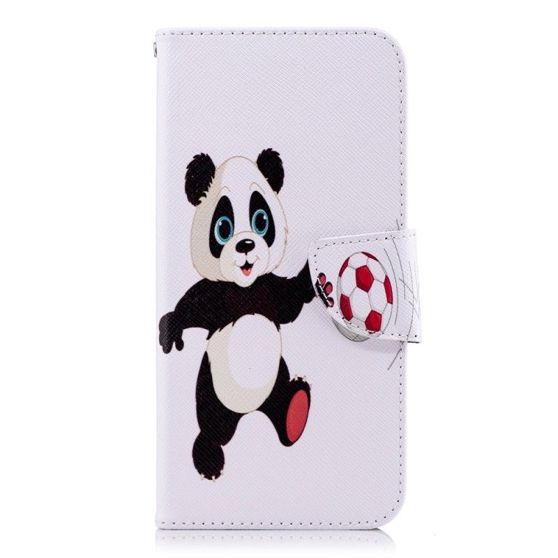 Leren Hoesje voor LG G7 ThinQ Pandapoot