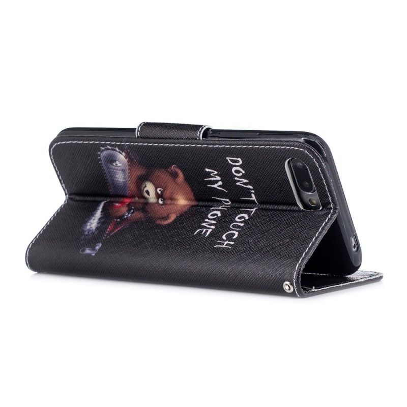 Bescherming Hoesje Honor 10 Telefoonhoesje Gevaarlijke Beer