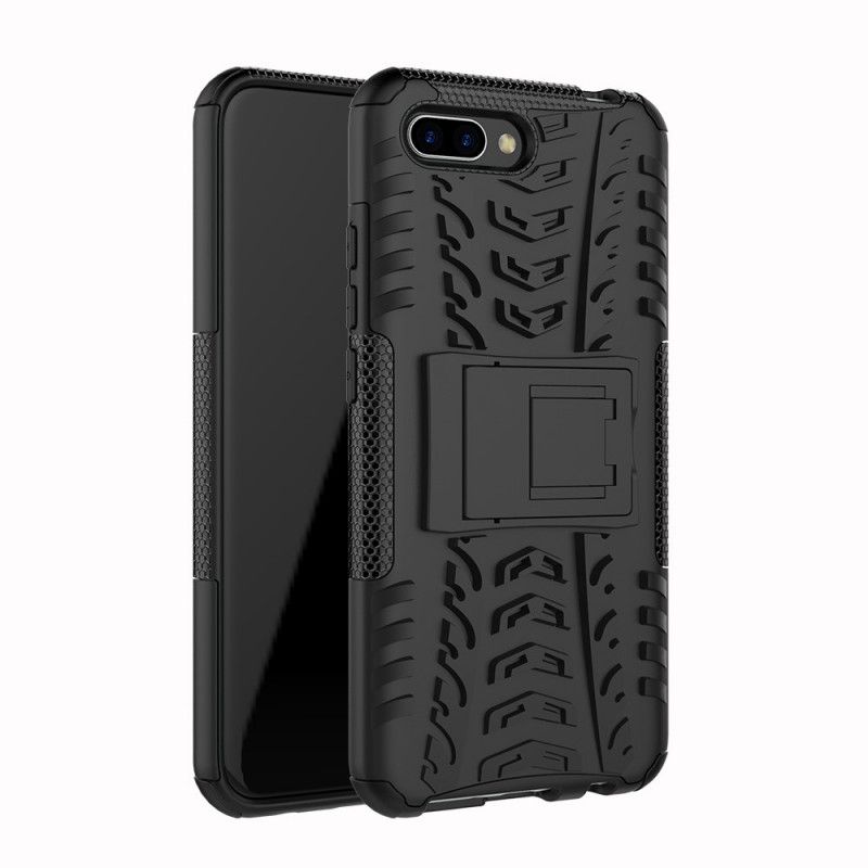 Cover Hoesje Honor 10 Wit Zwart Telefoonhoesje Ultrabestendig