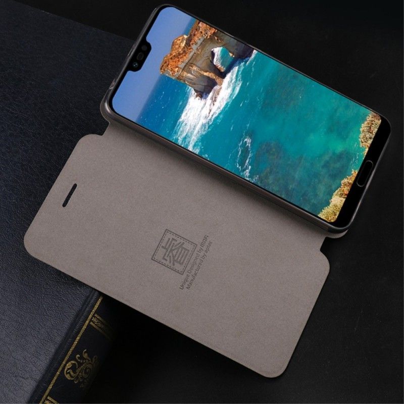 Folio-hoesje Honor 10 Lichtblauw Magenta Mofi