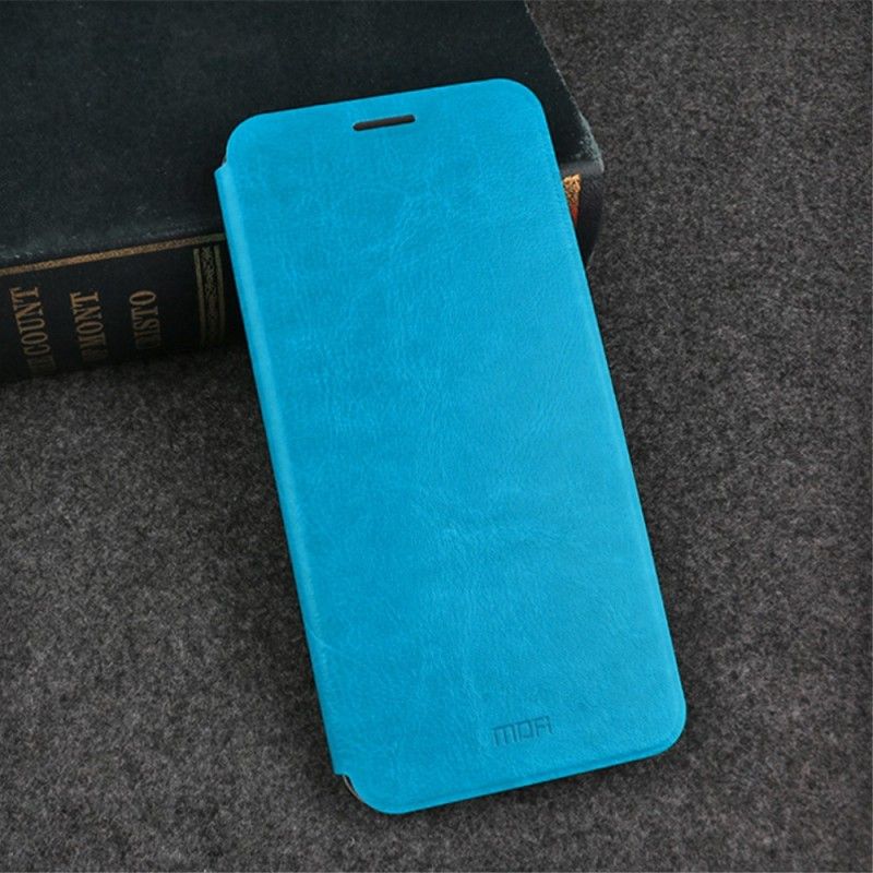 Folio-hoesje Honor 10 Lichtblauw Magenta Mofi