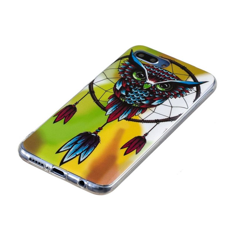 Hoesje Honor 10 Fluorescerende Uil Dromenvanger