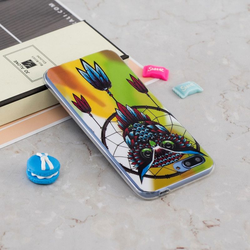 Hoesje Honor 10 Fluorescerende Uil Dromenvanger