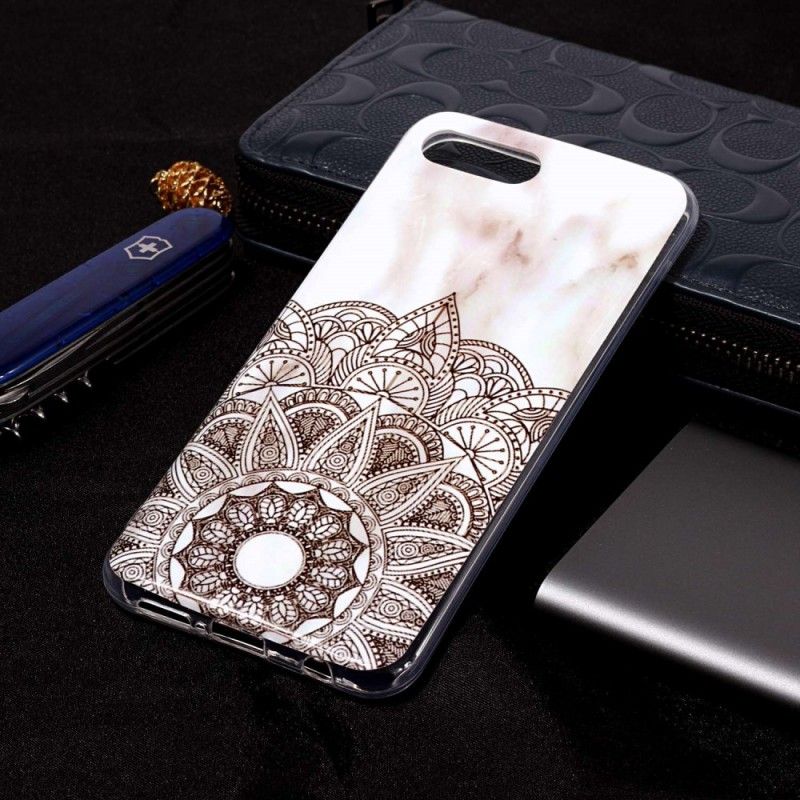 Hoesje Honor 10 Gemarmerde Mandala