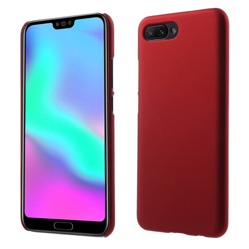 Hoesje Honor 10 Rood Zwart Klassieke Bakwagen