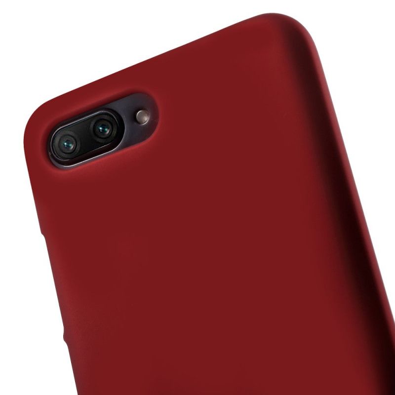 Hoesje Honor 10 Rood Zwart Klassieke Bakwagen