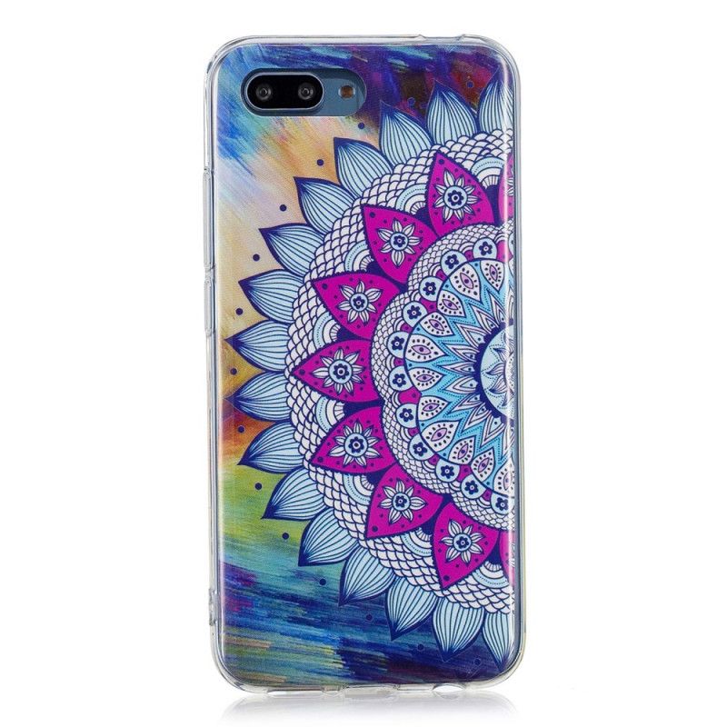 Hoesje voor Honor 10 Fluorescerende Mandala