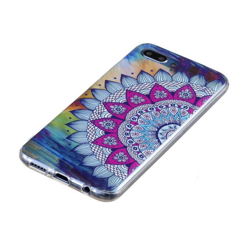 Hoesje voor Honor 10 Fluorescerende Mandala