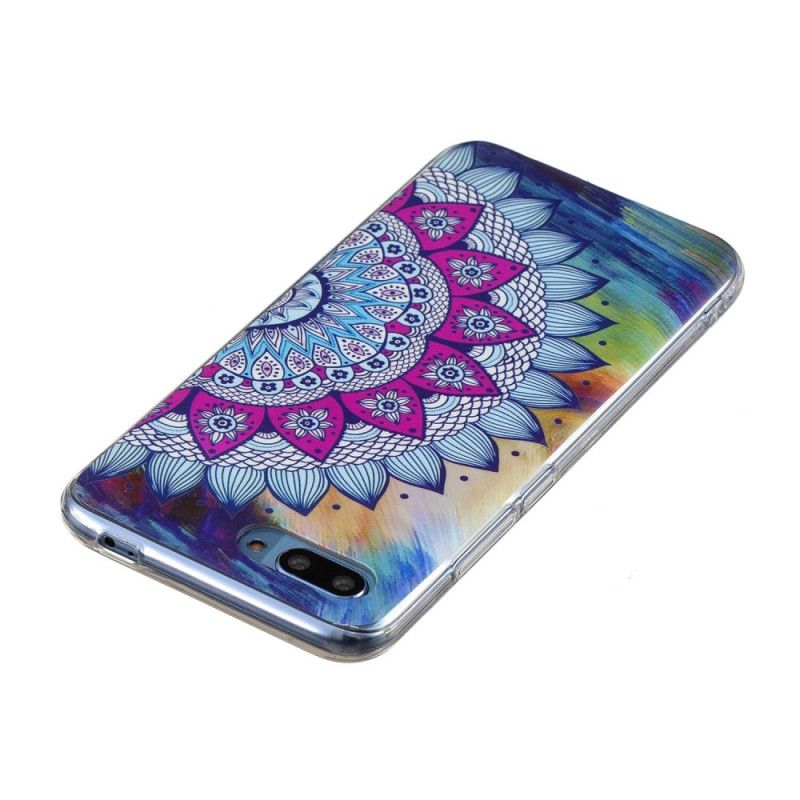 Hoesje voor Honor 10 Fluorescerende Mandala