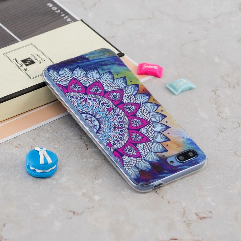 Hoesje voor Honor 10 Fluorescerende Mandala