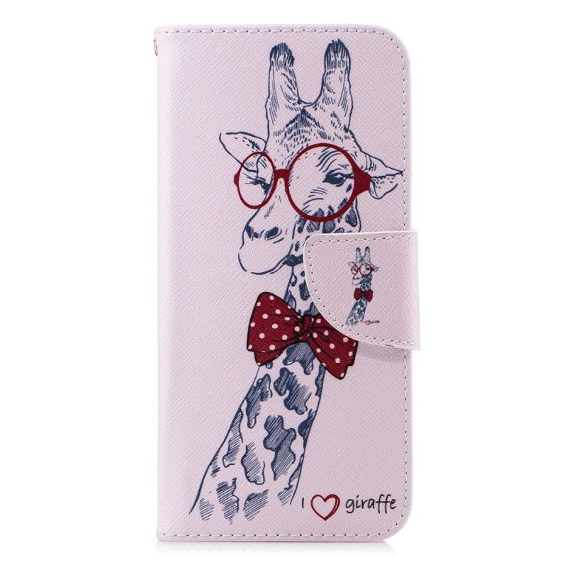 Leren Hoesje Honor 10 Nerdgiraf